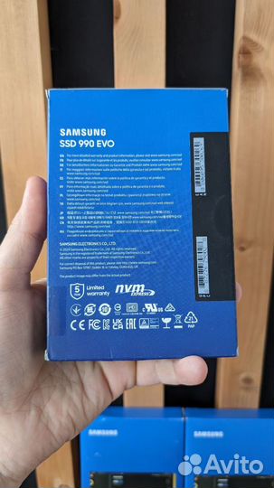 2TB Samsung 990 EVO SSD новый