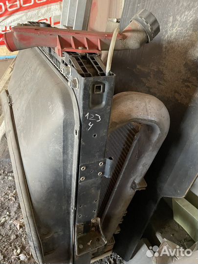 Радиатор в сборе на даф 105
