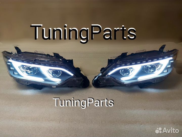Фары camry 55 стиль mercedes