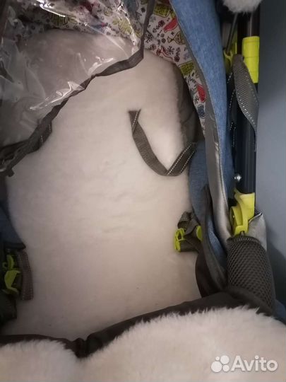 Детские санки коляска ника