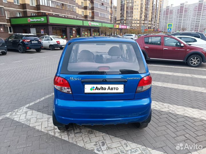 Daewoo Matiz 0.8 МТ, 2011, 63 803 км