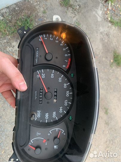 Приборная панель hyundai accent мт