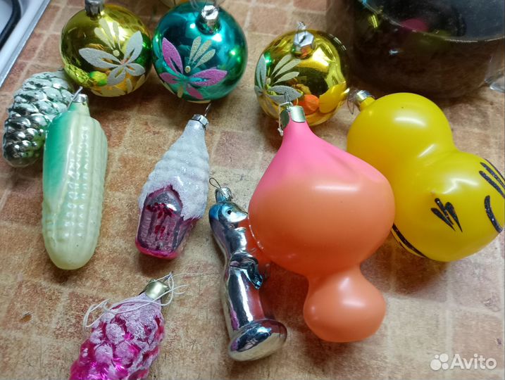Елочные игрушки родом из СССР