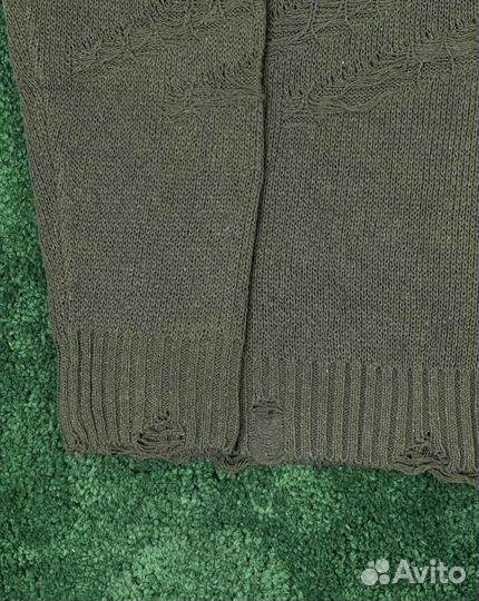 Свитер balenciaga мужской рваный