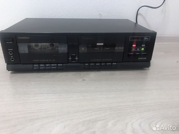 Дека кассетная Goldstar GSW-5820