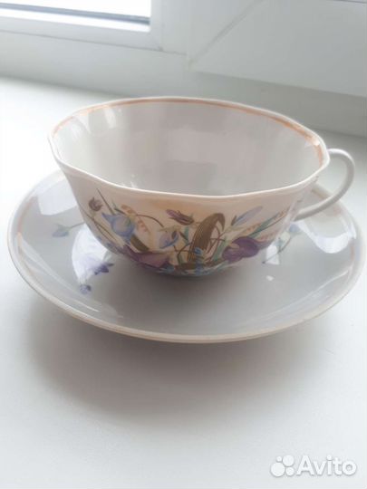 Чайная пара фарфор