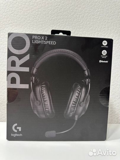 Игровые наушники Logitech G PRO X 2 Lightspeed Bla