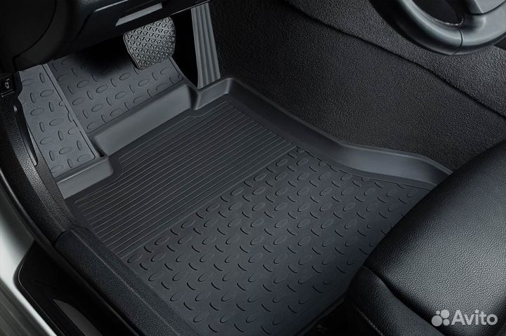 Коврики салона резиновые с бортиком jeep cherokee