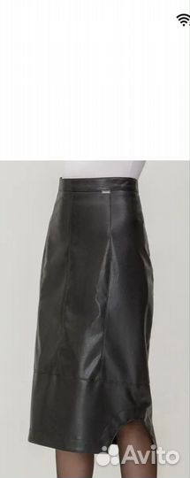 Кожаная юбка