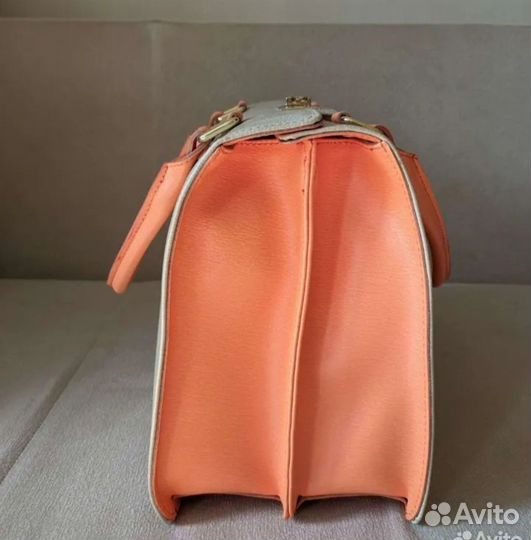 Сумка натуральная кожа италия новая gilda tonelli