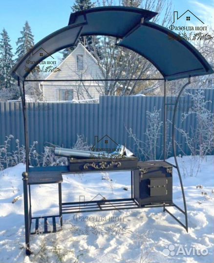 Мангал кованный