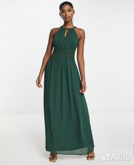 Вечернее платье в пол Vila 50 Дания новое