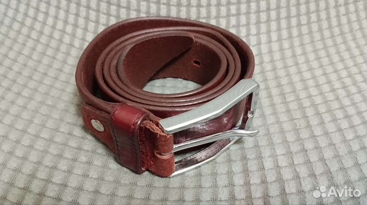 Мужской кожаный ремень