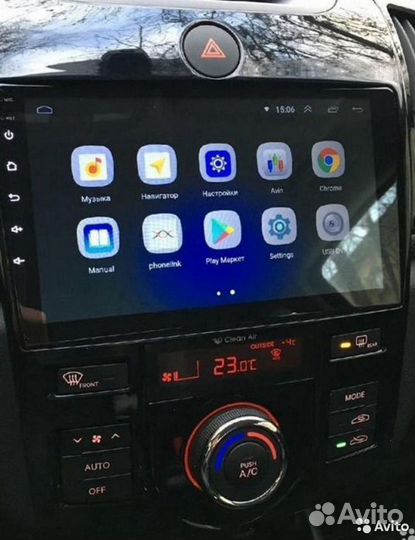 Магнитола Kia Cerato 2 WiFi Navi Bt