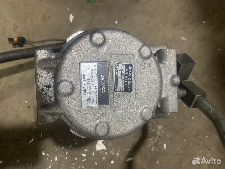 Компрессор кондиционера john deer 8420