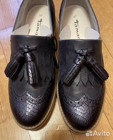 Обувь Лоферы женские Tamaris натуральная кожа 37