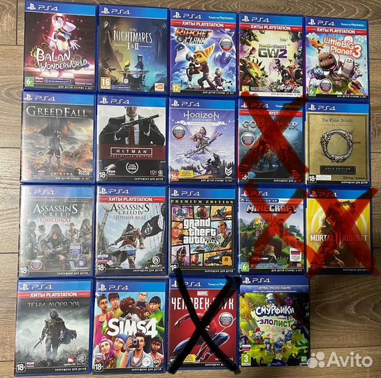 Игры для Sony PS4