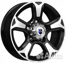 K&K атлант 16x7 5x139.70 108.60 ET35 алмаз черный