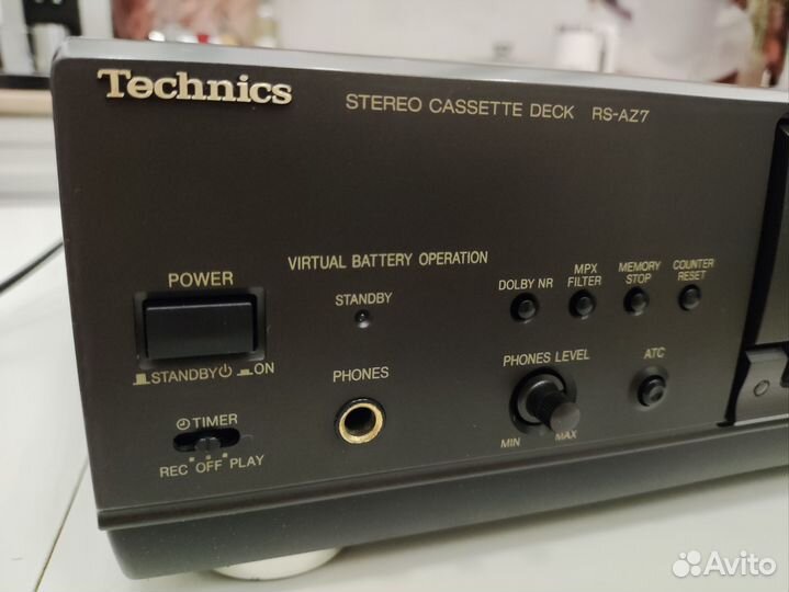 Кассетная дека technics rs az7