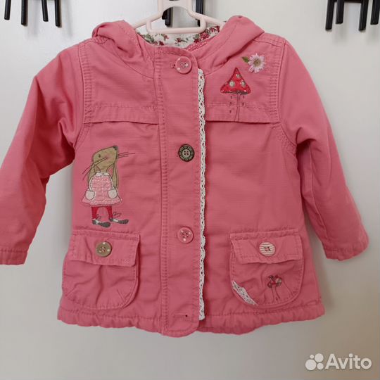 Куртка next 80 для девочки