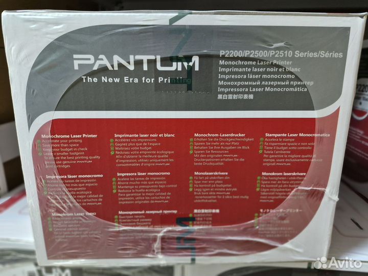 Принтер лазерный Pantum P2207 черно-белая печать