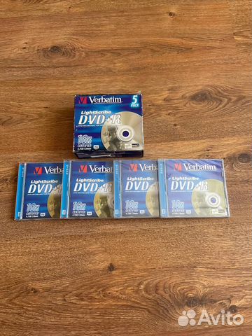 Диски Verbatim LightScribe DVD+R