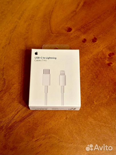Кабель Apple USB-C / Lightning 1 метр новый