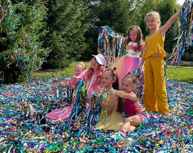 Шоу серебренный дождь Аниматор на любой праздник