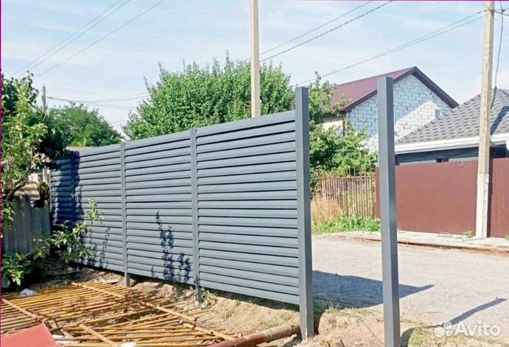 Забор жалюзи под заказ от производителя