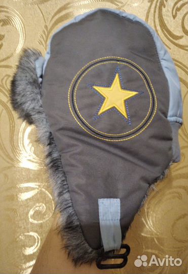 Шапка зимняя для мальчика 2 -3 лет