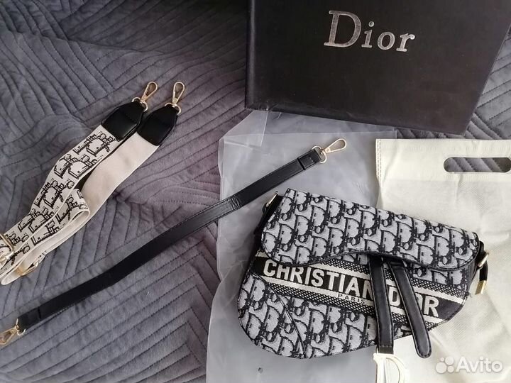 Женская сумка седло Christian Dior новая