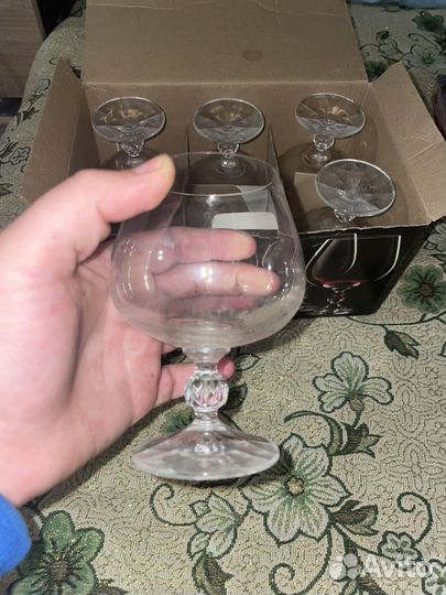 Набор бокалов для коньяка klaudie