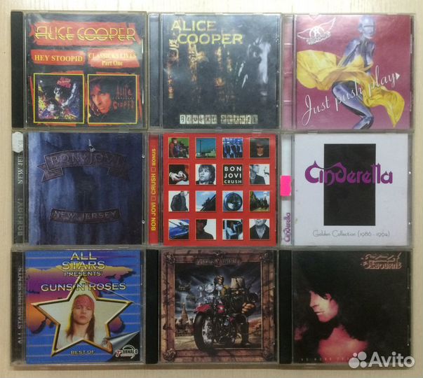 CD Компакт диски разных исполнителей