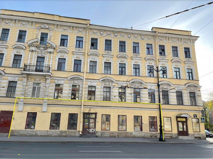 170м² активное, с ремонтом у м.Василеостровская