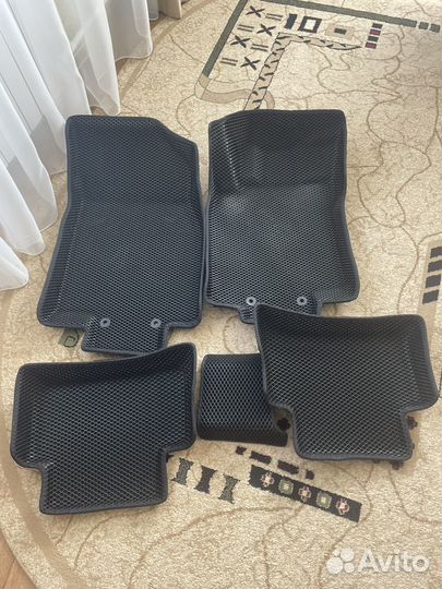 Коврики EVA для Ниссан Кашкай 2019г рестайлинг