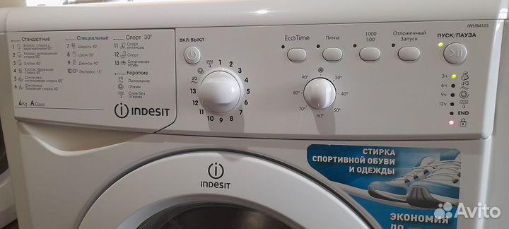 Indesit 4 кг состояние идеальное