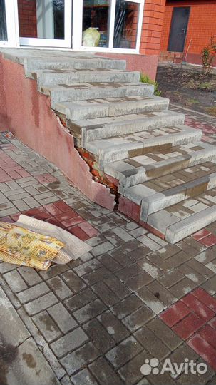 Реконструкция крыльца, лестниц, ступеней