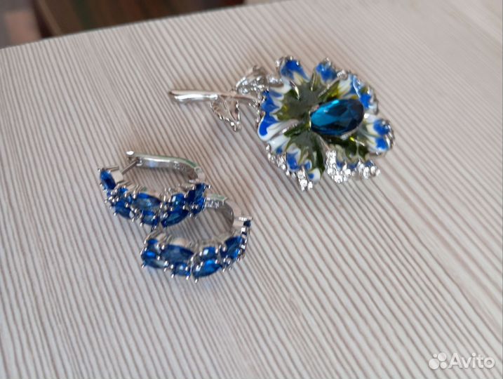 Серьги набор