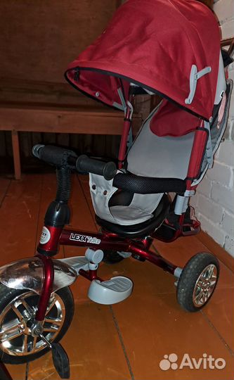 Детский велосипед трехколесный, коляска