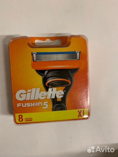 Gillette fusion сменные кассеты лезвия