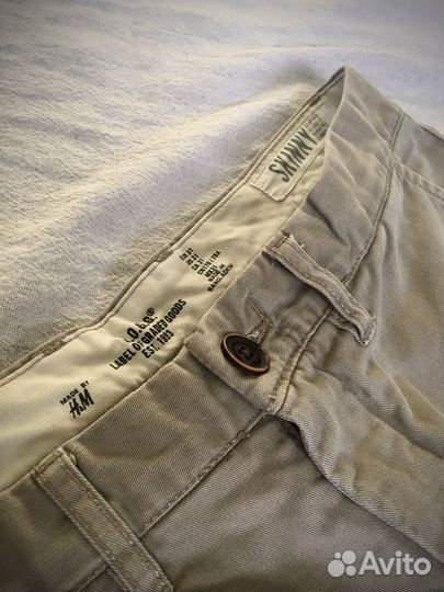 Брюки h&m chinos (р. 31)