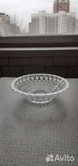 Салатницы хрустальные и стекло С.С.С.Р
