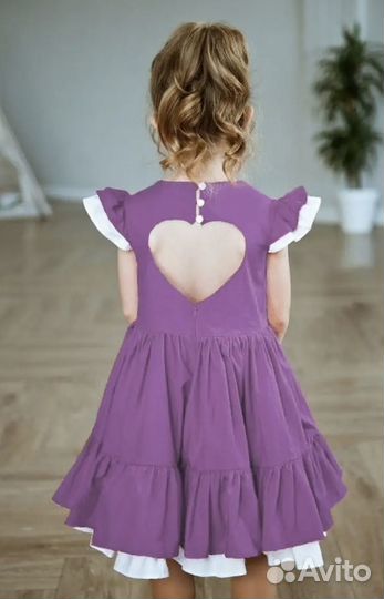 Платье для девочки 92