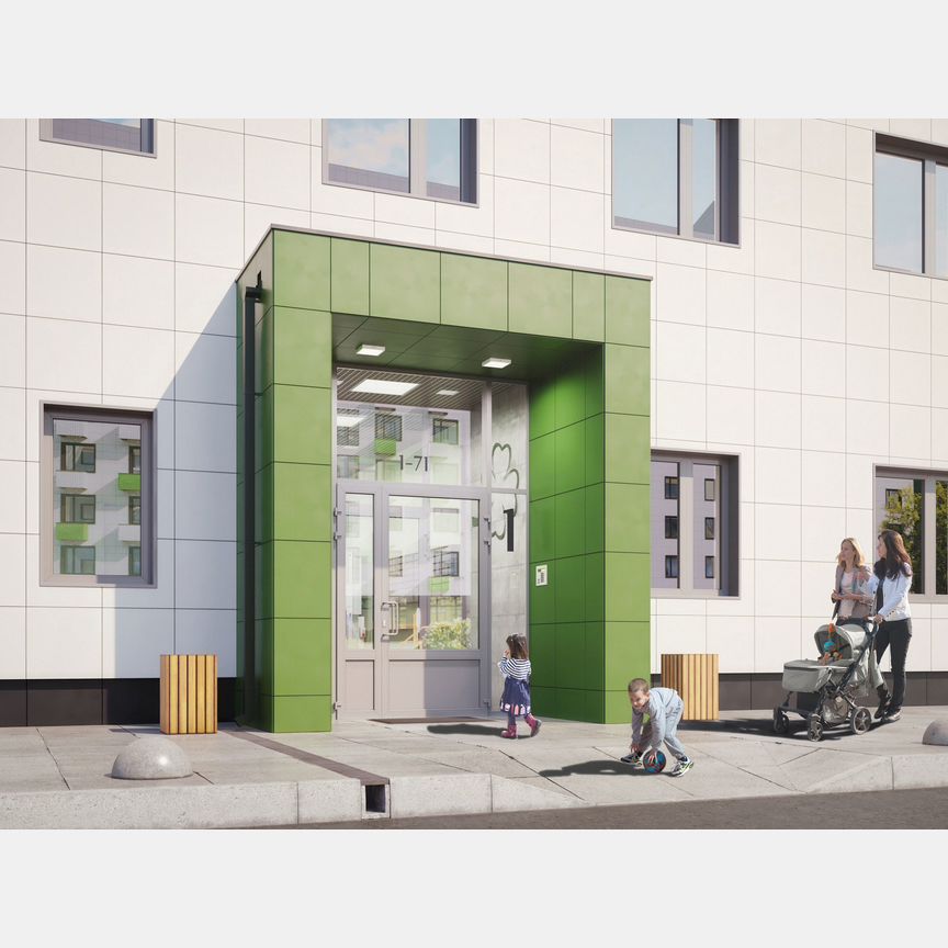 1-к. квартира, 33,9 м², 9/9 эт.