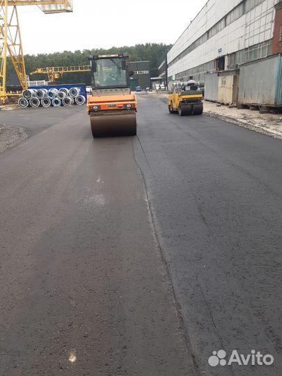 Асфальтирование, ямочный ремонт, асфальтная крошка