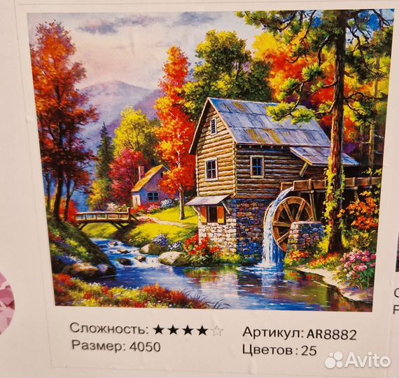 Алмазная мозаика 4050см