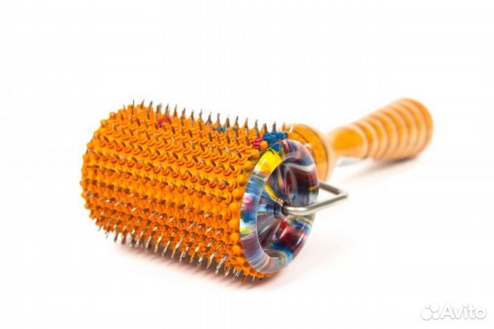 Массажный валик игольчатый