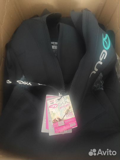 Гидрокостюм женский чёрный 3мм