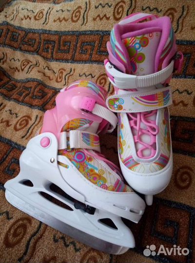 Коньки раздвижные