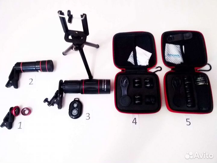 Линзы-окуляры для телефона